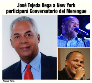 José Tejeda participará en conversatorio sobre el merengue