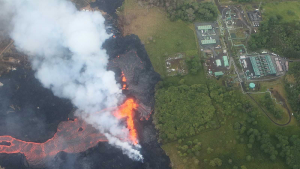 HAWAI: Los ríos de lava del Kilauea amenazan una central geotérmica