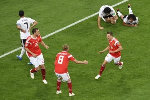 MUNDIAL DE FUTBOL: Rusia vence Egipto y se encamina octavos final
