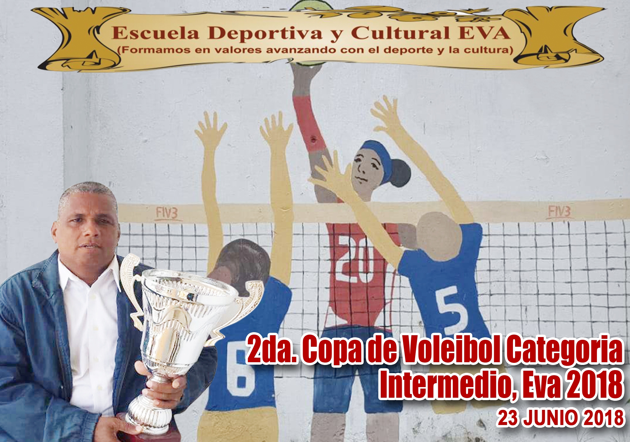 Inicia Copa Voleibol Femenino Intermedio U-15”EVA 2018” imagen