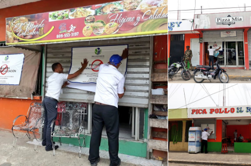 Pro Consumidor cierra tres restaurantes en Hato Mayor imagen