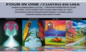 NUEVA YORK: Presentarán Colectiva en Comisionado RD de la Cultura