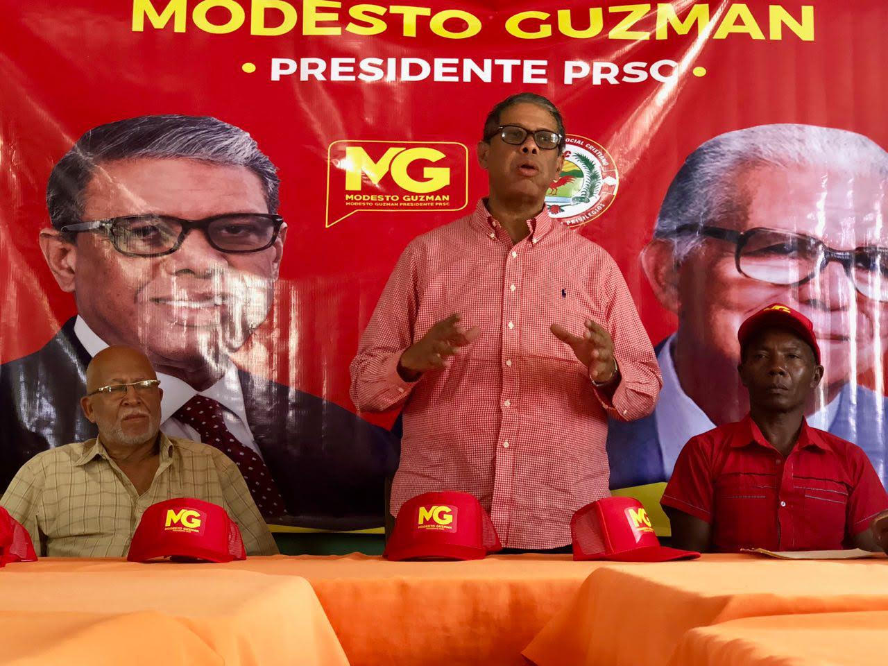 Modesto Guzmán dice buscará reconciliación en el PRSC imagen