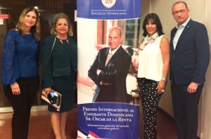 R. Dom. presenta ante Unesco Premio al Emigrante Óscar de la Renta R. Dom. presenta ante Unesco Premio al Emigrante Óscar de la Renta