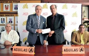 Grupo Linda entrega US$1 millón a las Aguilas para comercialización Grupo Linda entrega US$1 millón a las Aguilas para comercialización