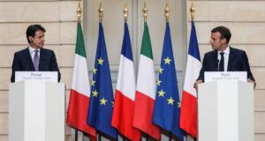 FRANCIA: Macron y Conte piden reforma profunda a inmigración