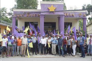 Pese a prohibición JCE, seguidores Leonel Fernández hacen jornada