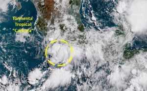 MEXICO: Tormenta tropical Carlotta tiene en alerta por lluvias a 9 estados MEXICO: Tormenta tropical Carlotta tiene en alerta por lluvias a 9 estados