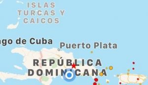Un temblor de 5.0 en la escala de Richter sacude zonas dominicanas