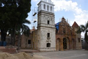 Avanzan trabajos reparación de la Iglesia Santa Bárbara