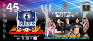 Famosos llegarán a Puerto Plata para el Men Universe