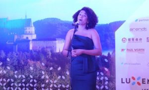 Cantante dominicana Stephany Ortega se destaca en China Cantante dominicana Stephany Ortega se destaca en China