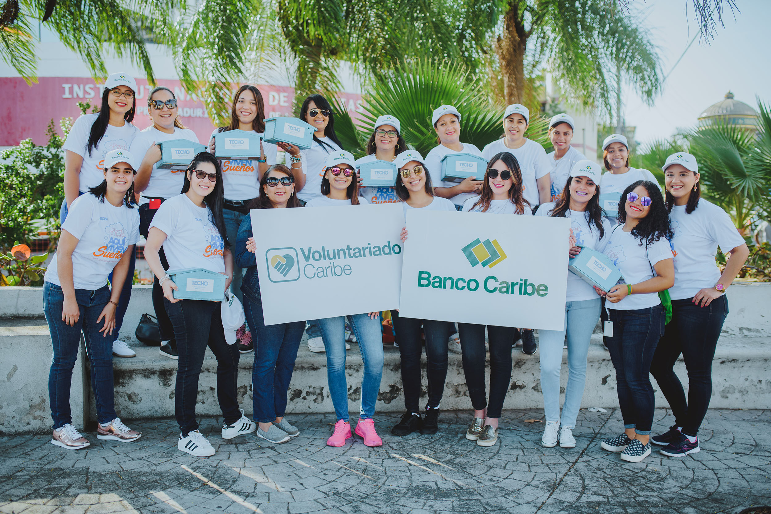 Banco Caribe se suma nueva vez a colecta de entidad Techo imagen