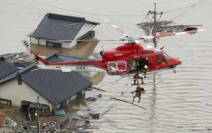 JAPON: Inundaciones y derrumbes provocan al menos 54 muertes
