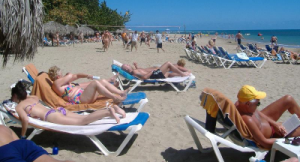 Llegada de turistas a R.Dominicana aumentó 6,1% en primer semestre