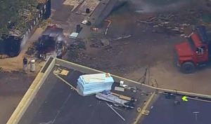 Evacuan la Estatua de la Libertad por fuego en tanques de propano Evacuan la Estatua de la Libertad por fuego en tanques de propano