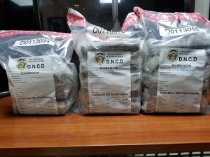 DNCD ocupa 13 paquetes cocaína; apresa 3 personas DNCD ocupa 13 paquetes cocaína; apresa 3 personas