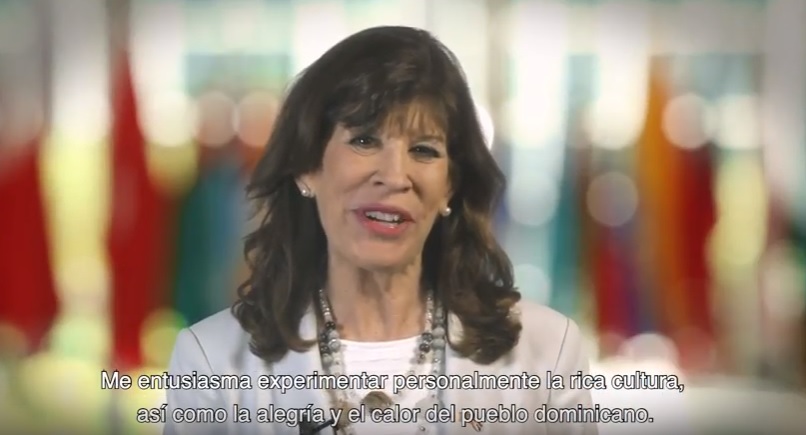 Nueva embajadora EU se presenta a dominicanos en vídeo institucional imagen