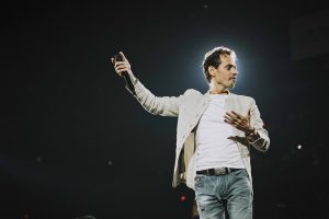 Marc Anthony, Manuel Turizo y Marielle Hazlo al Estadio Quisqueya Marc Anthony, Manuel Turizo y Marielle Hazlo al Estadio Quisqueya