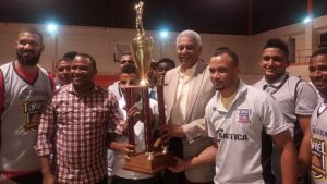 Canastica campeón Torneo Interbarrial Copa Nelson Guillén