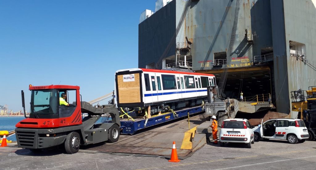 Dos nuevos trenes de línea 2B Metro Santo Domingo llegarán el sábado imagen