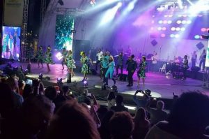 El anfiteatro de Puerto Plata acogió espectáculo de salsa