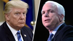 Trump rechaza comunicado de Casa Blanca calificaba McCain de «héroe» Trump rechaza comunicado de Casa Blanca calificaba McCain de «héroe»