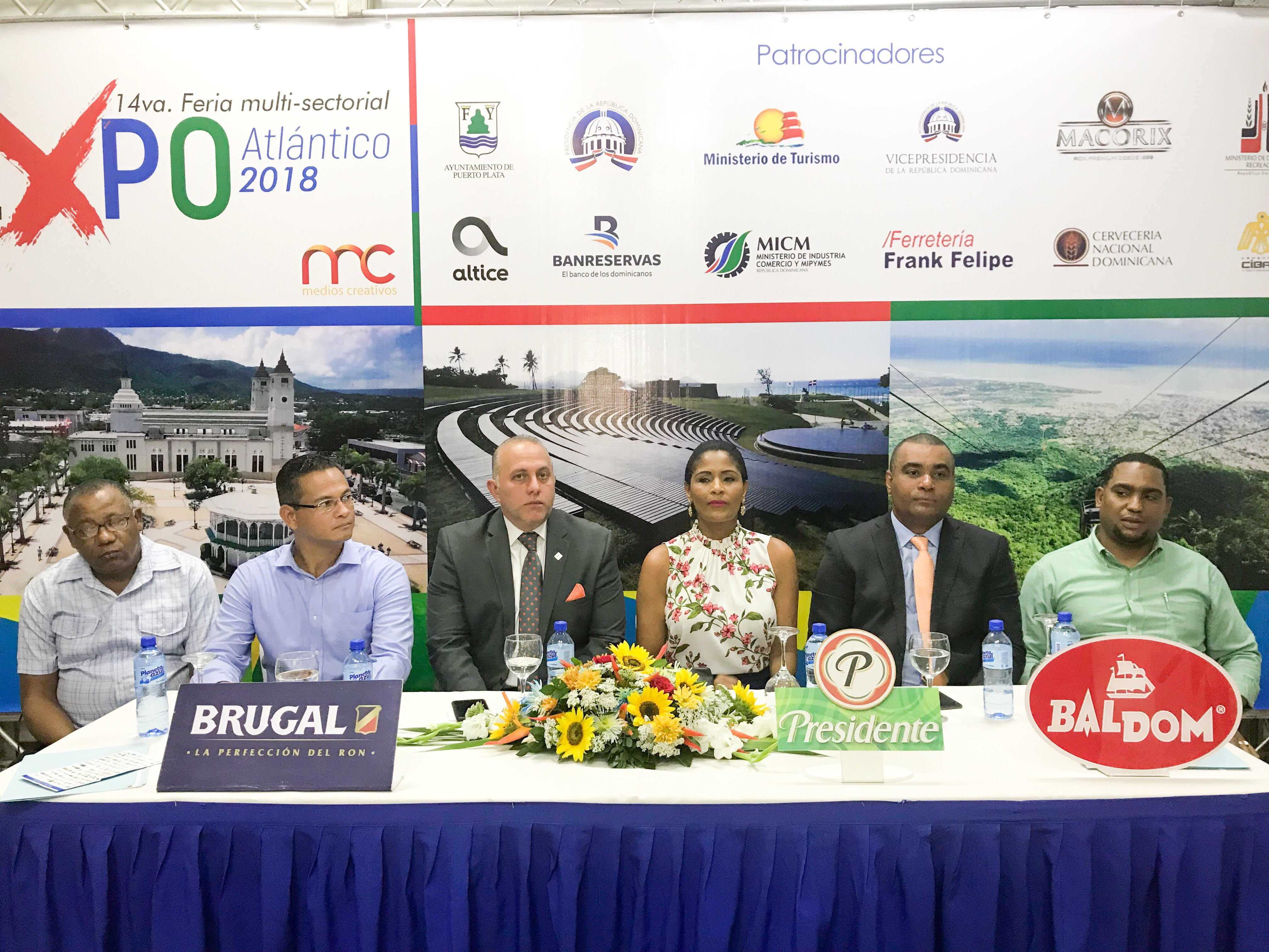 Anuncian la XIV Feria Expo Atlantico 2018 en Puerto Plata imagen