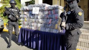 DNCD y la Armada ocupan 193 kilos de cocaína en costa La Altagracia