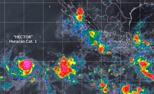 MEXICO: Huracán Héctor avanza en categoría 1 por el Pacífico MEXICO: Huracán Héctor avanza en categoría 1 por el Pacífico