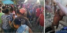VALVERDE: Rescatan con vida bebe haitiano cayó en hoyo de una letrina