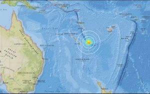 Emiten alerta de tsunami en islas del Pacífico tras terremoto 7.1 grados Emiten alerta de tsunami en islas del Pacífico tras terremoto 7.1 grados