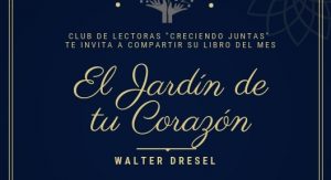 Club de lectoras invita a Conversatorio el jardín de tu corazón