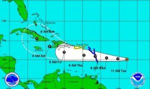 El COE emite alerta verde para 14 provincias por la tormenta Isaac