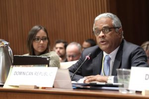 Ministro Salud dominicano asiste a reunión Consejo Directivo OPS/OMS