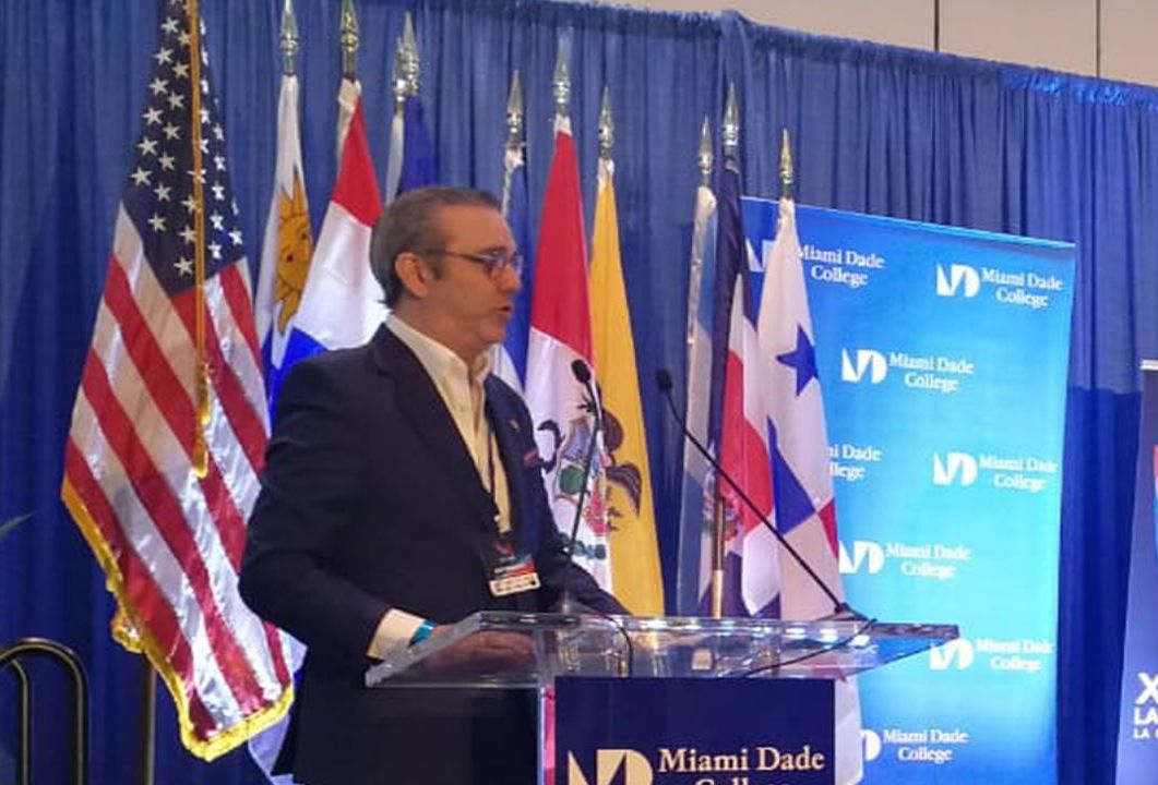 MIAMI: Abinader expone acciones y políticas imagen