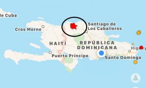 Cuatro sismos sacudieron el norte y noroeste dominicano sin causar daños