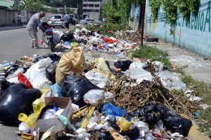 SDN: PRM denuncia gran acumulación de basura