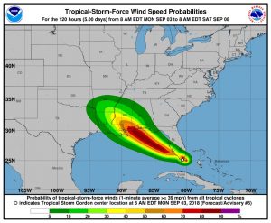 FLORIDA: Tormenta tropical estaba arrasando varias zonas del este FLORIDA: Tormenta tropical estaba arrasando varias zonas del este