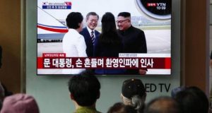 El presidente surcoreano llega a Pyongyang para cumbre con Kim