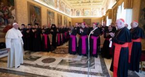 VATICANO: Papa recibe a cúpula de Iglesia de EE.UU. VATICANO: Papa recibe a cúpula de Iglesia de EE.UU.