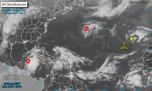 Se forma depresión tropical que podría ser huracán a su llegada Florida