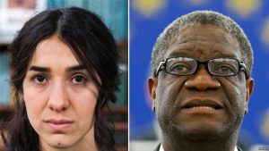 Premio Nobel de la Paz honra la lucha contra la violencia sexual en el mundo Premio Nobel de la Paz honra la lucha contra la violencia sexual en el mundo