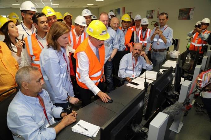 Danilo realiza el primer encendido de prueba en Punta Catalina imagen