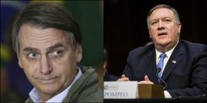 Bolsonaro y secretario EE.UU. abordan crisis en Venezuela