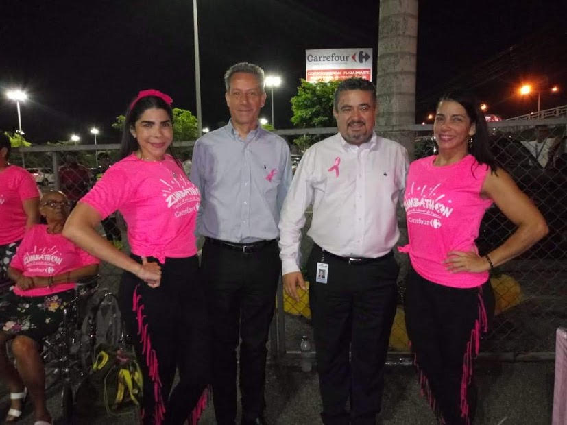 Carrefour realiza Zumbathon por la lucha contra el cáncer de mama imagen