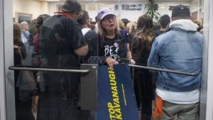 EEUU: Protestas en el Senado ante votación sobre nominado al Supremo EEUU: Protestas en el Senado ante votación sobre nominado al Supremo