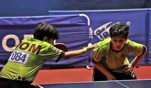 Cabrera y Vila ganan oro en Torneo Latino Tenis de Mesa