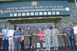 SFM: Inauguran Centro de Operaciones Emergencias Bajo Yuna