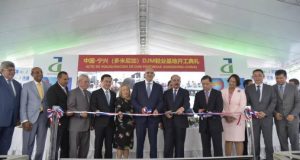 TAMBORIL: Medina encabeza entrega fábrica calzados generará 500 empleos